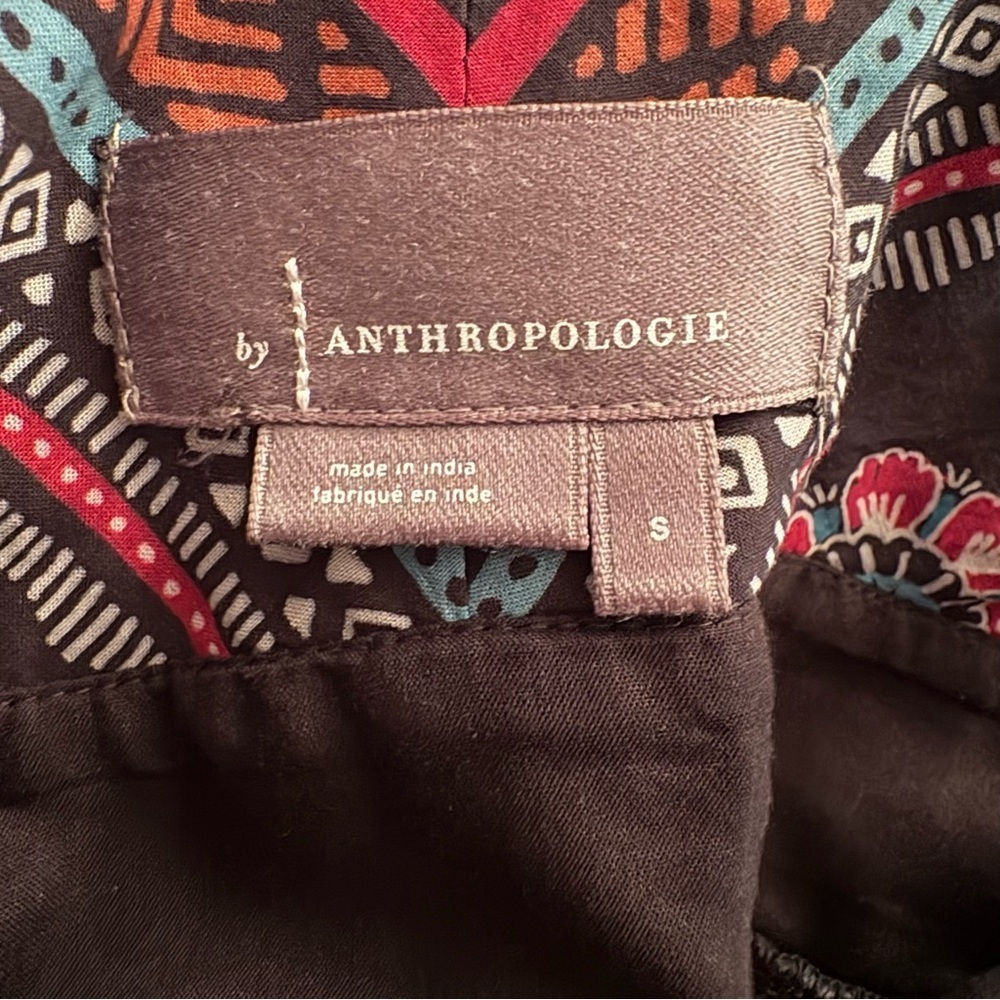Anthropologie V-Neck Plunge Tunic Mini Dress - Picture 12 of 14